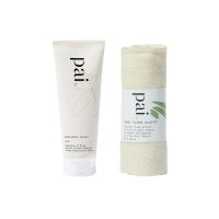 The Middlemist Seven Travel Size - Camellia & Rose Gentle Cream Cleanser + Dual Flyer Cloth